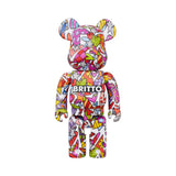 MEDICOM TOY BE@RBRICK ROMERO BRITTO "HEART" 100% & 400% - 2024 EDITION