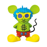 MEDICOM TOY BE@RBRICK BAMBOLA DA COLLEZIONE IN VINILE "ANDY MOUSE" N.404