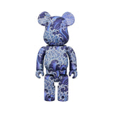 MEDICOM TOY BE@RBRICK KATSUSHIKA HOKUSAI "UWAMACHI FESTIVAL FLOAT CEILING PAINTING – MALE WAVE" 100% & 400% – 2025 EDITION