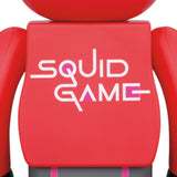 MEDICOM TOY BE@RBRICK SQUID GAME GUARD "CIRCLE" 100% & 400% - EDIZIONE 2022