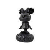 LLADRÓ PORCELAIN SCULPTURE "MINNIE TOTAL BLACK" MATT AND GLOSSY BLACK 