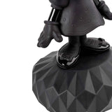 LLADRÓ PORCELAIN SCULPTURE "MINNIE TOTAL BLACK" MATT AND GLOSSY BLACK 