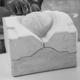 LLADRÓ PORCELAIN LAMP "QUERCIA" 