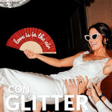 Ventaglio Love Is In The Air Glitter Fisura