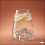 Bicchiere Long Drink Topografico Mont Blanc - Alaskan maker