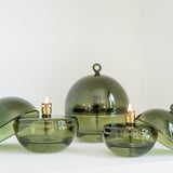 Copertura / Portacandela Round Cover Green Brass M – Peri Living