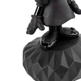 Scultura in porcellana "Minnie Total Black" nero opaco e lucido LLADRÓ