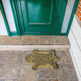 Zerbino Sagomato Leopardo in Fibra di Cocco – Fisura