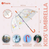 Ombrello per bambini “Look, it’s raining”