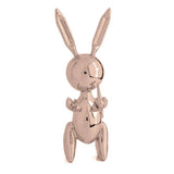 EDIZIONE STUDIO ART SCULTURA "BALLOON RABBIT XL" ORO ROSATO – EDIZIONE LIMITATA