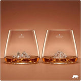 Set 2 Bicchieri  TUmbler Topografici – Tre Cime & Monte Rosa