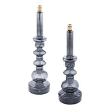Portacandele Smoked Brass (M) - Peri Living