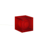 Lampada da tavolo LOP Quadrata Piccola Rossa - BANG