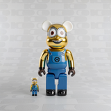 BE@RBRICK Dave “Chrome Gold” – 100% & 400% – Edizione 2021