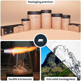 Decanter da Vino Topografico – Tre Cime di Lavaredo - Alaskan Maker
