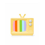Vaso TV Retro in Ceramica - Upside Stories