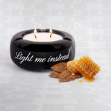 Candela Profumata in Posacenere "Light me instead"  – Fisura