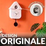 Orologio a Cucù  Bianco - Fisura