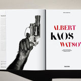 Libro TASCHEN Albert Watson. Kaos – edizione XL in cofanetto (tedesco, francese, inglese)