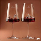 Set 2 Calici da Vino Topografici – Grand Canyon & Cervino Alaskan Maker