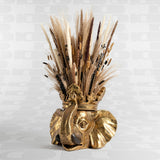 Vaso Werns Jumbo in magnesio color oro