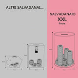 Salvadanaio in Metallo Nero "Fucking Money Box" – Fisura