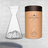 Caraffa per acqua con topografia del Monte Bianco - Alaskan Maker