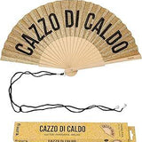 Ventaglio Glitter "Cazzo di Caldo" Dorato – Fisura