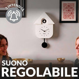 Orologio a Cucù  Bianco - Fisura