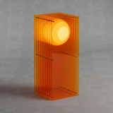 Lampada LOP Rettangolare Grande Arancione - BANG