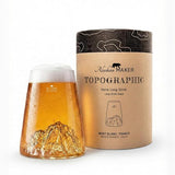 Bicchiere Long Drink Topografico Mont Blanc - Alaskan maker