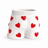 Vaso Boxer Lovecore in Ceramica - Upside Stories