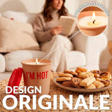 Candela Profumata "I'm Hot" in Bicchiere  – Fisura