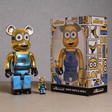 BE@RBRICK Dave “Chrome Gold” – 100% & 400% – Edizione 2021