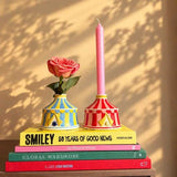 Portacandele "Circus Tent" Rosa & Rosso– Kitsch Kitchen