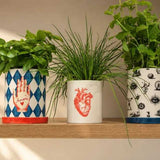 Barattolo Grande con Sottobicchiere "Kitsch Royale" Hands & Patchwork – Kitsch Kitchen