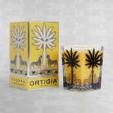 Candela quadrata Ortigia Zagara in vetro 170g