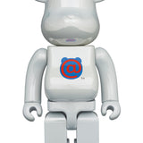 BE@RBRICK 1° Modello “Cromo Bianco” – 400% – 20° Anniversario – Edizione 2021