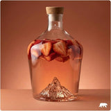 Bottiglia per liquori con topografia del Cervino - Alaskan Maker