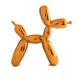 EDIZIONE STUDIO ART "BALLOON DOG XXL" SCULTURA ARANCIONE ORO – EDIZIONE LIMITATA