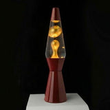 Lava Lamp Bullet Bordeaux e Oro – Fisura
