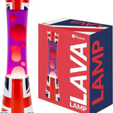 Lampada lava bandiera britannica Fisura