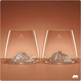 Set 2 Bicchieri Tumbler Topografici Fuji & Denali - Alaskan Maker