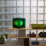 Lampada da tavolo LOP Quadrata Grande Verde - BANG