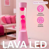 Lava Lamp LED Tower Rosa – Fisura