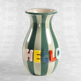 Vaso Hello Werns In Ceramica