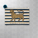 Pochette Gattopardo Blu