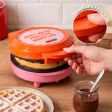 Macchina per Waffle di Design "Just here for the waffles"  Fisura