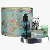 Set regalo ovale Ortigia Florio con prodotti corpo e candela