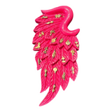 PINK PAMPAS - FREGIO IN LEGNO "ALA D'ANGELO" PINK